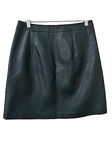 Ann Taylor LOFT LOFT Leather Skirt (view 2)