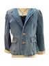 Tommy Hilfiger Solid Blue Denim Jacket Size 8 - photo 7