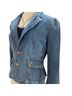 Tommy Hilfiger Solid Blue Denim Jacket Size 8 - photo 3