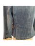 Tommy Hilfiger Solid Blue Denim Jacket Size 8 - photo 5