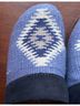 Born 100% Boiled Wool Aztec Or Tribal Print Blue Mule/Clog Size 10 - photo 14
