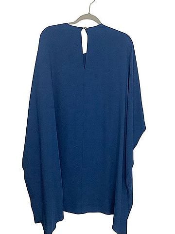 St. John Oasis Silk Tent Dress Casual Dress (view 2)