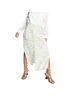 ASOS Zebra Print Green White Casual Skirt Size 4 - photo 1