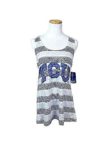 blue 84 TCU Horned Frogs Burnout Tank Tank Top (view 1)