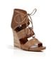Derek Lam 100% Leather Tan Wedges Size 7 1/2 - photo 3