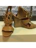 Derek Lam 100% Leather Tan Wedges Size 7 1/2 - photo 5