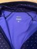 Nike Polka Dots Purple Long Sleeve Top Size S - photo 3