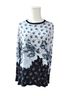 Prabal Gurung Floral Blue Long Sleeve Blouse Size L - photo 1