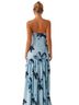 Peppermayo Floral Blue Black Casual Dress Size 2 - photo 3