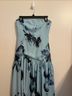 Peppermayo Floral Blue Black Casual Dress Size 2 - photo 5