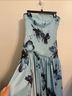 Peppermayo Floral Blue Black Casual Dress Size 2 - photo 13
