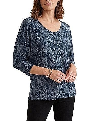 White House Black Market Long Sleeve Blouse (view 1)