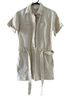 Line & Dot Ivory Jumpsuit Size M - photo 1
