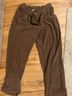 Halara Solid Brown Green Casual Pants Size L - photo 8