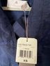 Adidas 100% Cupro 5% Cotton 5% Spandex Floral Blue Track Jacket Size XS - photo 6