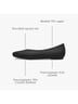 Crocs Black Flats Size 8 - photo 5