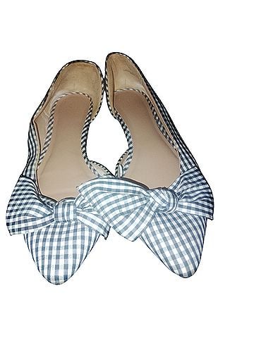 A New Day Gingham  Flats (view 1)
