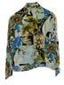 Chico's 100% Cotton Floral Multi Color Jacket Size L - photo 2