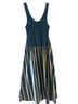 WeWoreWhat Floral Stripes Multi Color Casual Dress Size M - photo 1