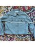 Velvet Heart Stripes Blue White Jacket Size S - photo 5