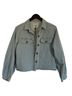 Velvet Heart Stripes Blue White Jacket Size S - photo 1