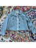 Velvet Heart Stripes Blue White Jacket Size S - photo 4