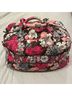 Vera Bradley Solid Floral Pink White Leather Belt One size - photo 4