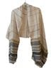 J.Jill Checkered-gingham Stripes Multi Color Wrap One size - photo 1