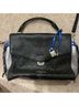 Michael Kors Black Blue Leather Belt One size - photo 3