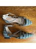 Kelly & Katie Plaid Blue Green Flats Size 6 1/2 - photo 4