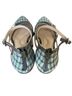 Kelly & Katie Plaid Blue Green Flats Size 6 1/2 - photo 2