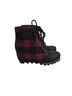 Sorel Black Red Ankle Boots Size 6 - photo 1