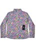 IBKUL Paisley Multi Color Long Sleeve Top Size M - photo 1
