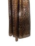 MSGM 100% Polyester Animal Print Leopard Print Brown Cocktail Dress Size 4 - photo 10