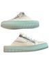 Giuseppe Zanotti 100% Leather White Blue Sneakers Size 9 1/2 - photo 9