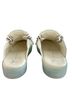 Giuseppe Zanotti 100% Leather White Blue Sneakers Size 9 1/2 - photo 7