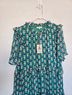 Easel 100% Polyester Graphic Green Casual Dress Size 1X - photo 3