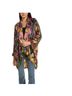 Johnny Was Floral Pink Yellow Kimono Size M - photo 3