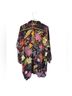 Johnny Was Floral Pink Yellow Kimono Size M - photo 7