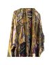 Johnny Was Floral Pink Yellow Kimono Size M - photo 11