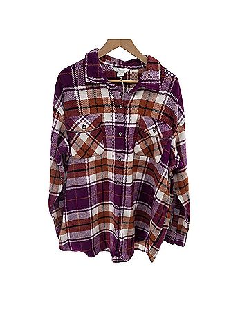 Natural Reflections Fireside Flannel Long Sleeve T-Shirt (view 1)