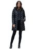 Calvin Klein 100% Nylon 100% Nylon 80% Dupion 10% Felt Chevron-herringbone Black Jacket Size S - photo 1