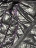 Calvin Klein 100% Nylon 100% Nylon 80% Dupion 10% Felt Chevron-herringbone Black Jacket Size S - photo 6