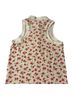 Ralph Lauren Print White Pink Sleeveless Button-Down Shirt Size 6 - photo 2