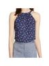 Halogen 100% Polyester Floral Red Blue Tank Top Size S - photo 4