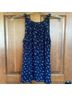 Halogen 100% Polyester Floral Red Blue Tank Top Size S - photo 3