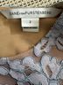 Diane von Furstenberg 100% Poly Purple Tan Blouse Size 2 - photo 4