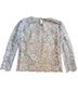 Diane von Furstenberg 100% Poly Purple Tan Blouse Size 2 - photo 2