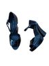 Alice + Olivia Camo Black Sandals Size 10 1/2 - photo 9