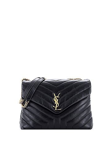 Saint Laurent Loulou Shoulder Bag Matelasse Chevron Leather Medium (view 1)